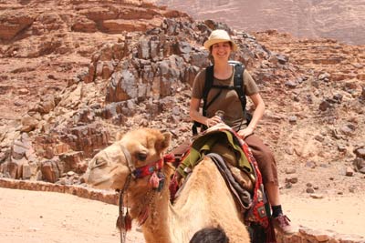 françoise auf kamel