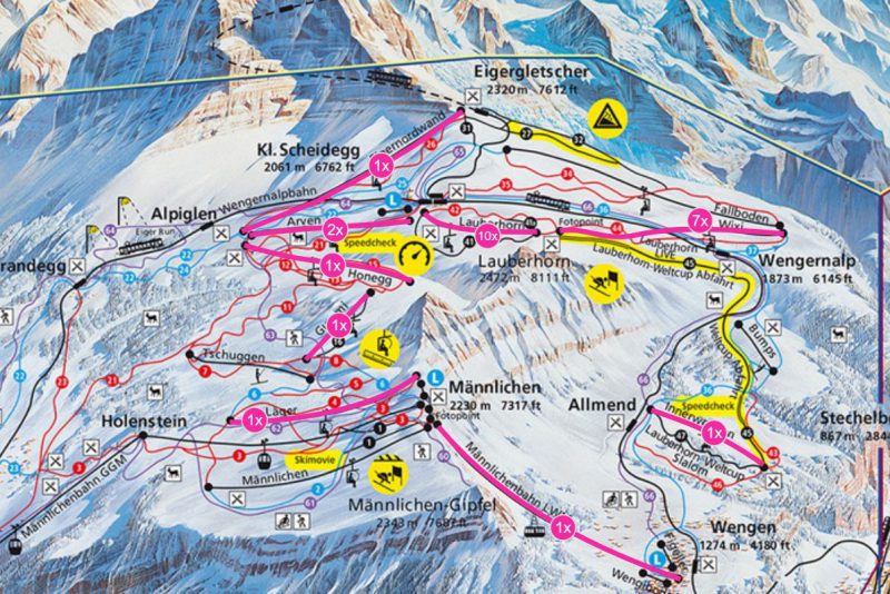 Skilifte Jungfrauregion